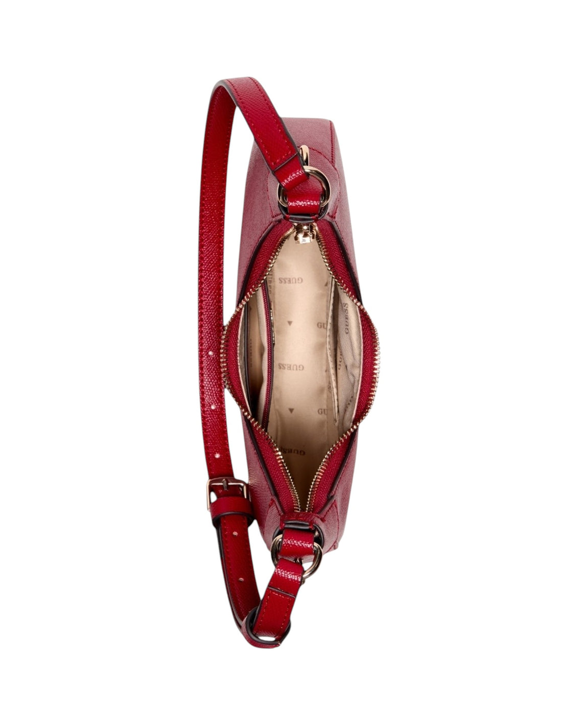 Red Davina Shoulder Bag