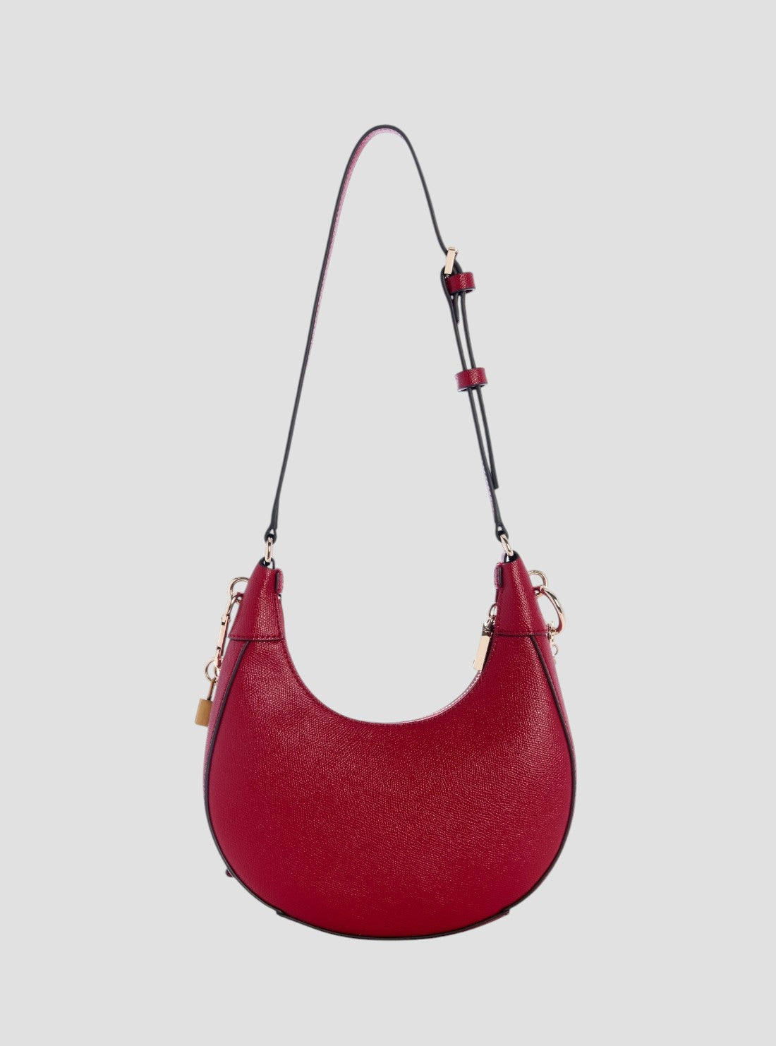 GUESS Womens Red Davina Shoulder Bag BG989918 Back View