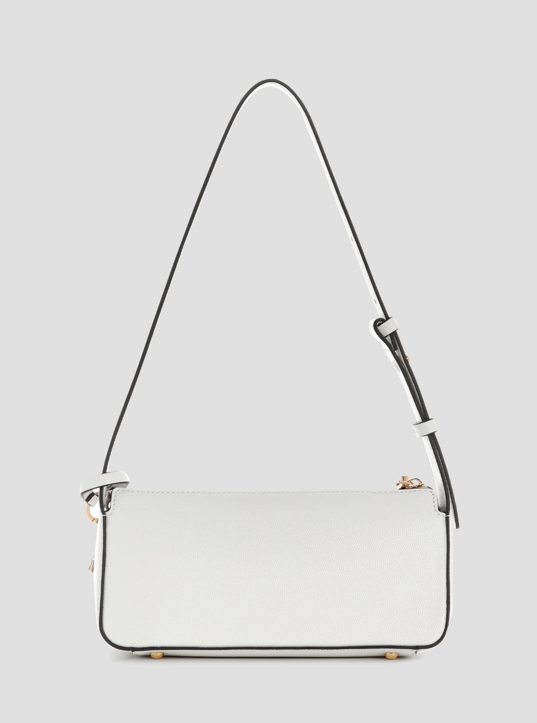 GUESS Womens White Isobel Mini Shoulder Bag BG993272 Back View