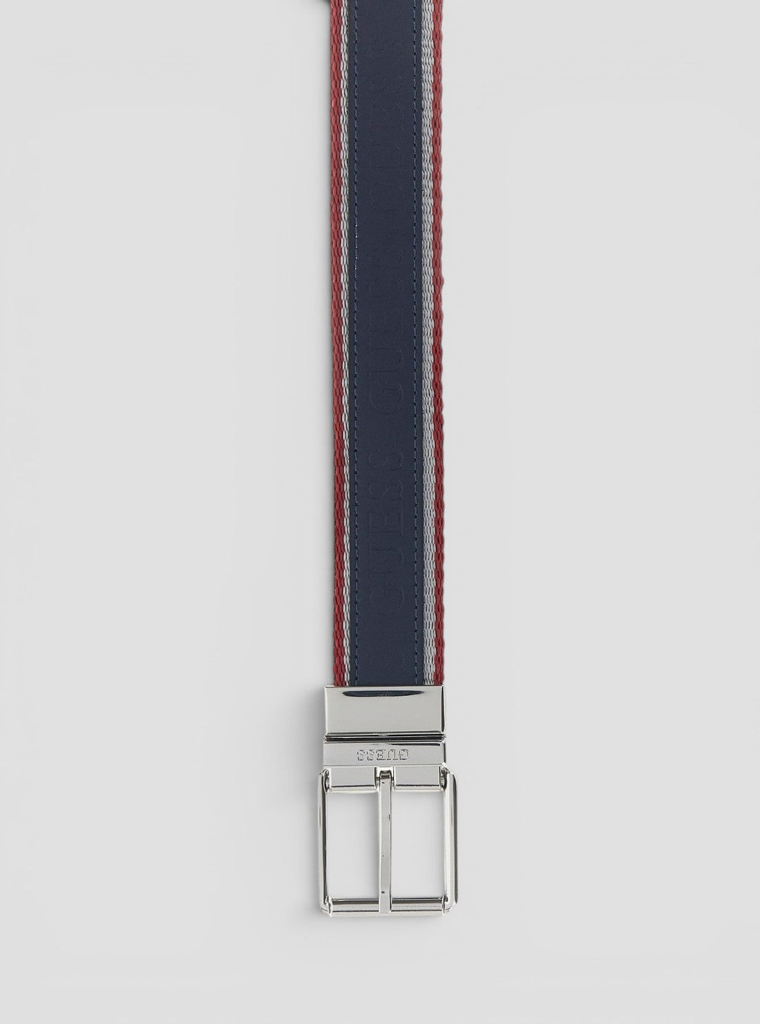 GUESS Footwear Sand Blue Reversible Belt BM7881P6235 Detail View