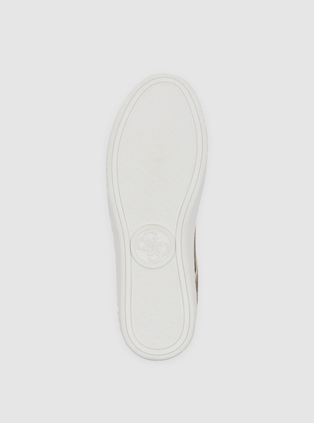 Brown Logo Bristle Low-Top Sneakers