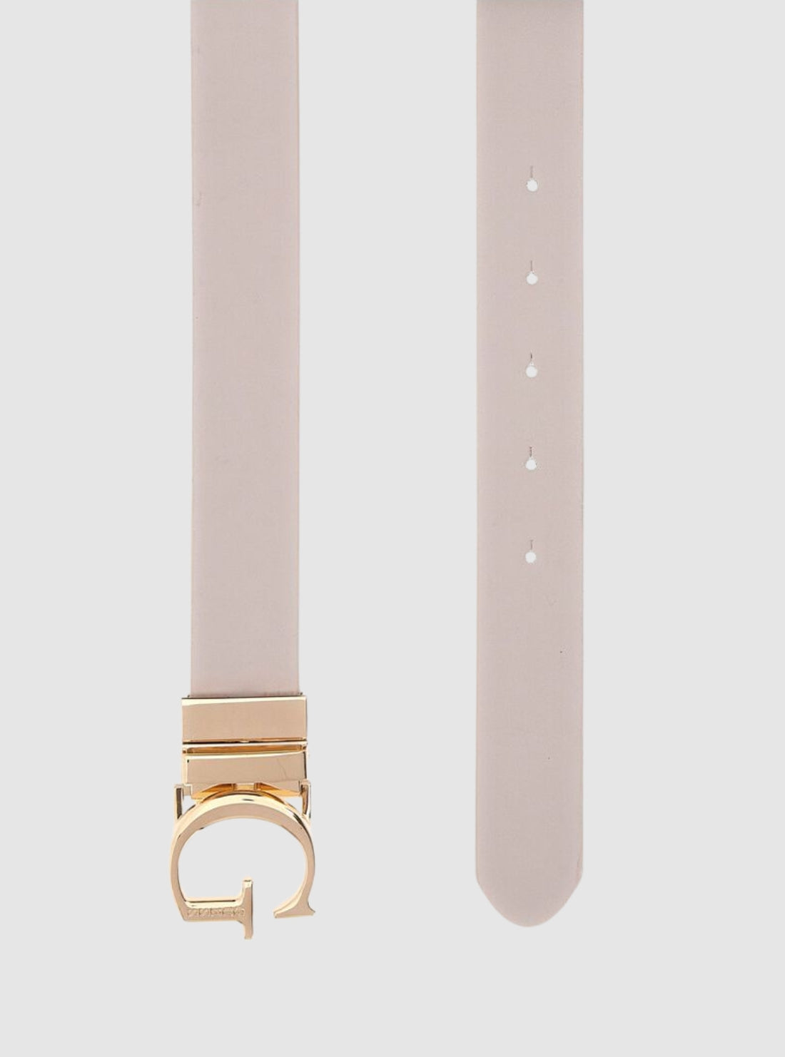 GUESS Accessories Beige Logo Evelune Peony Belt BW9171P4430 Reverse View