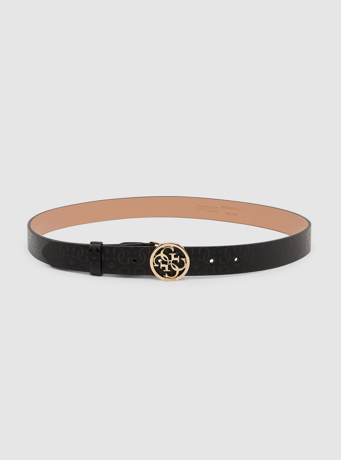 Black Adelard Adjustable Belt