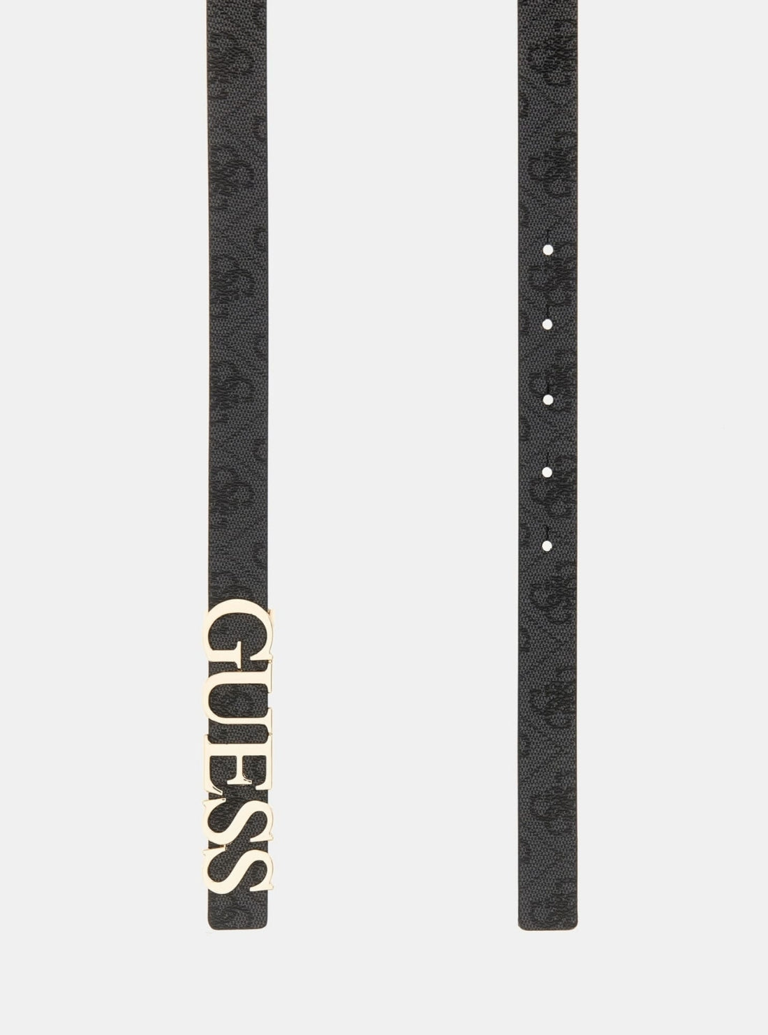 GUESS Womens Black Logo Erica Belt BW9204P5120 Detail View