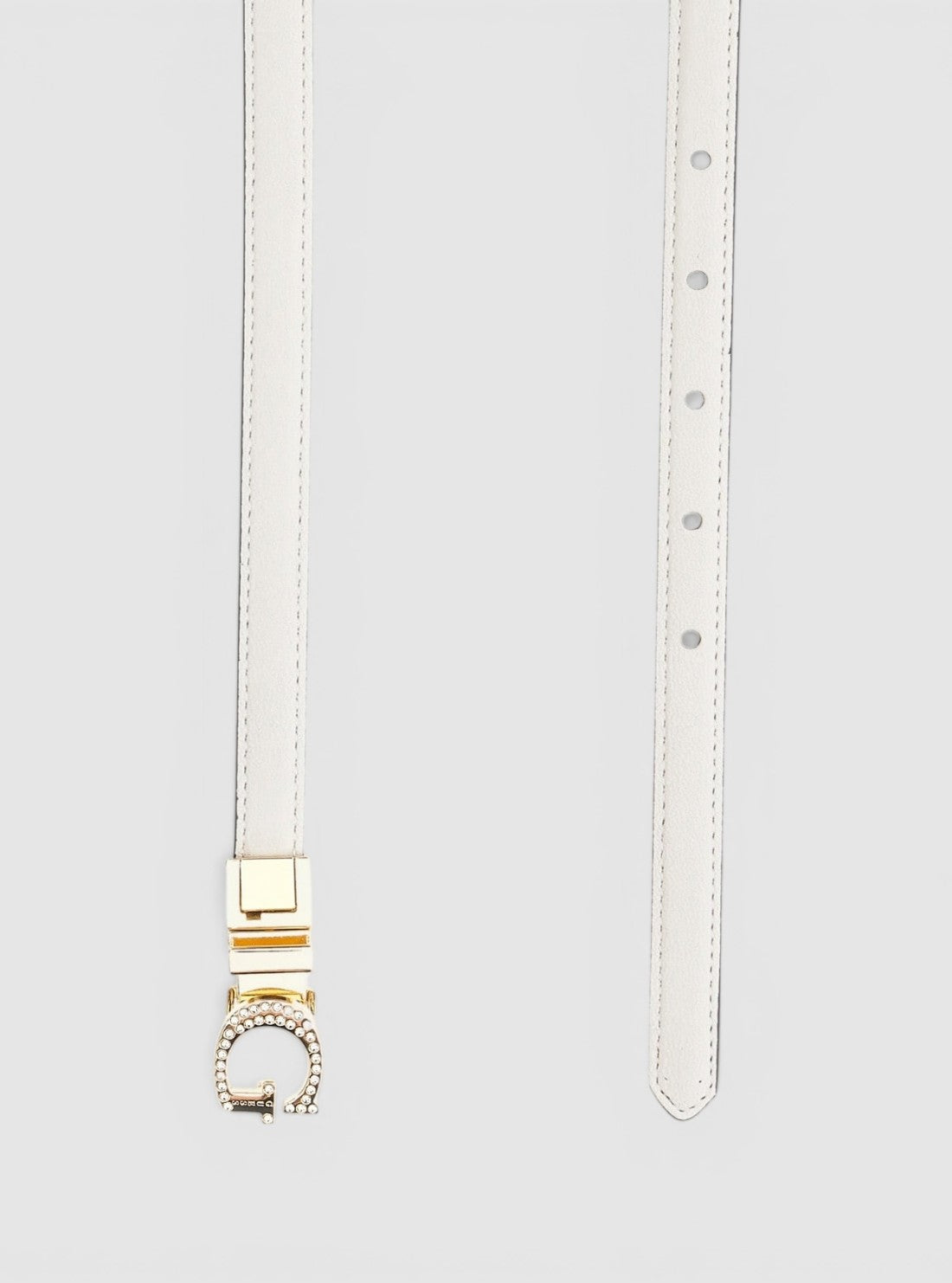 GUESS Accessories Black Everlee Adjustable Reversible Belt BW9242P5315 Detail View