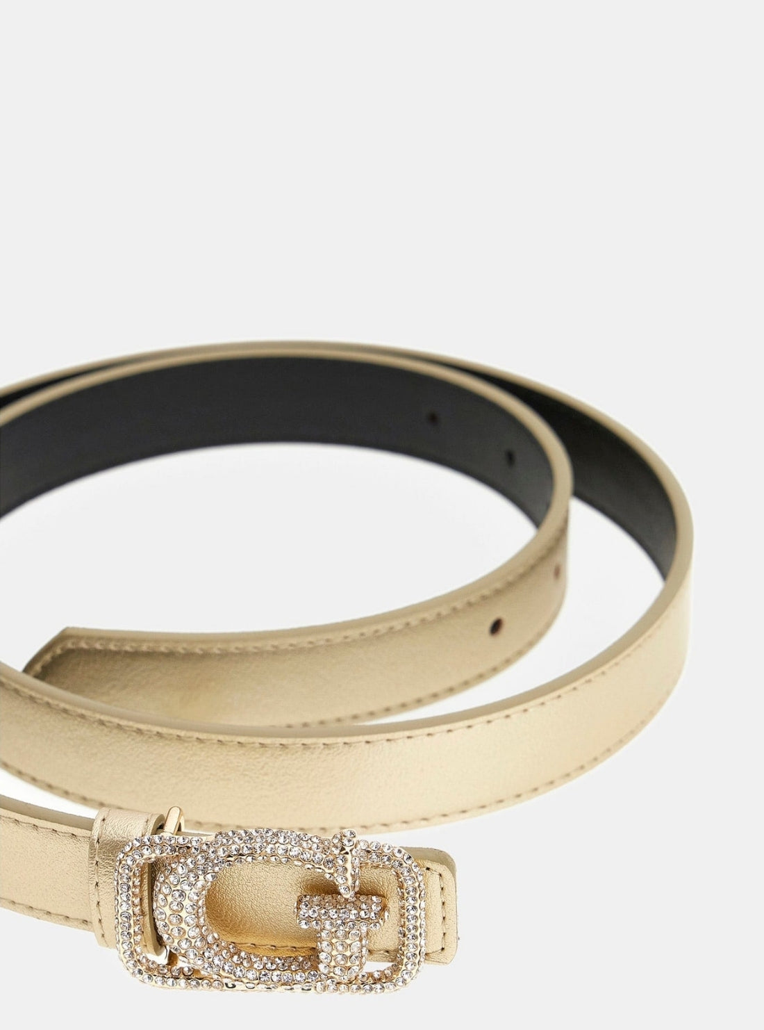 GUESS Accessories Gold Prue Belt BW9243P5325 Detail View_2