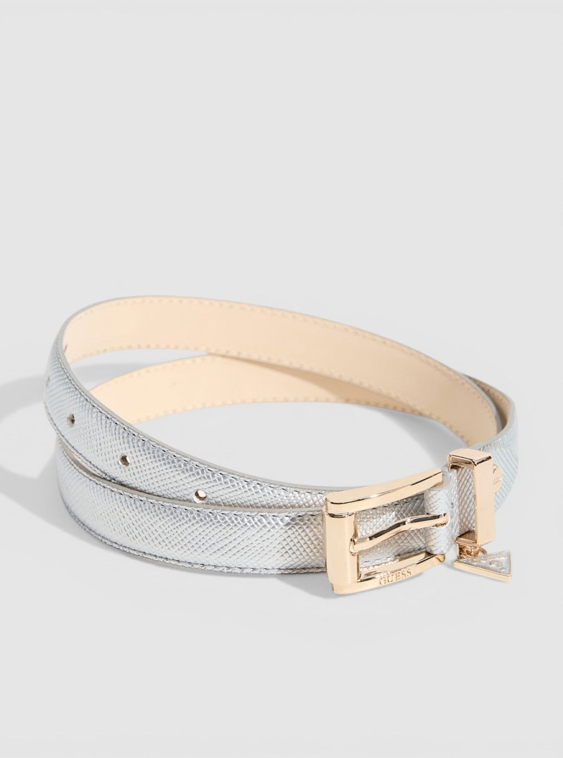 GUESS Accessories Off-White Rosalba Adjustable Belt BW9256P5325 Detail View_2