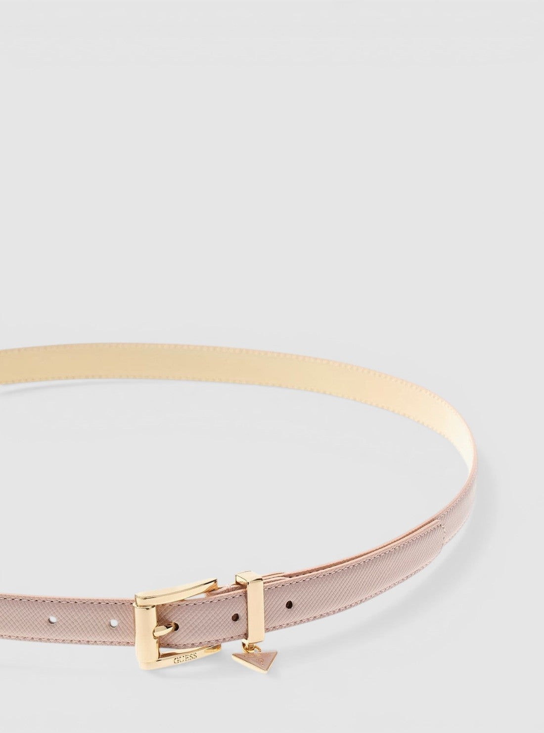 GUESS Accessories Pink Rosalba Adjustable Belt BW9256P5325 Detail View