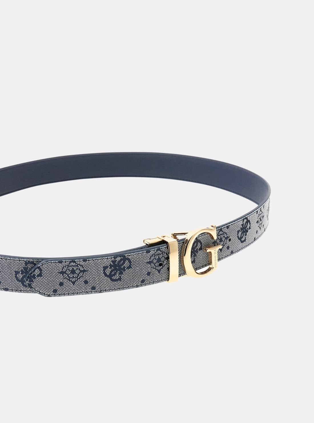 GUESS Accessories Blue Logo Neda 4G Peony Belt BW9267P5330 Detail View_2