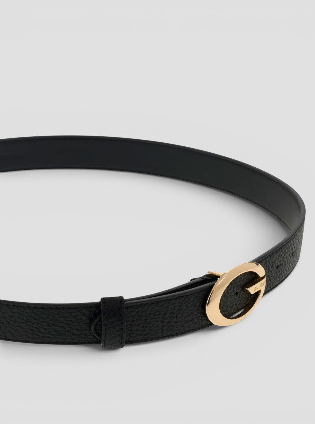 GUESS Mens Black Jane Belt BW9306P5430 Detail View2