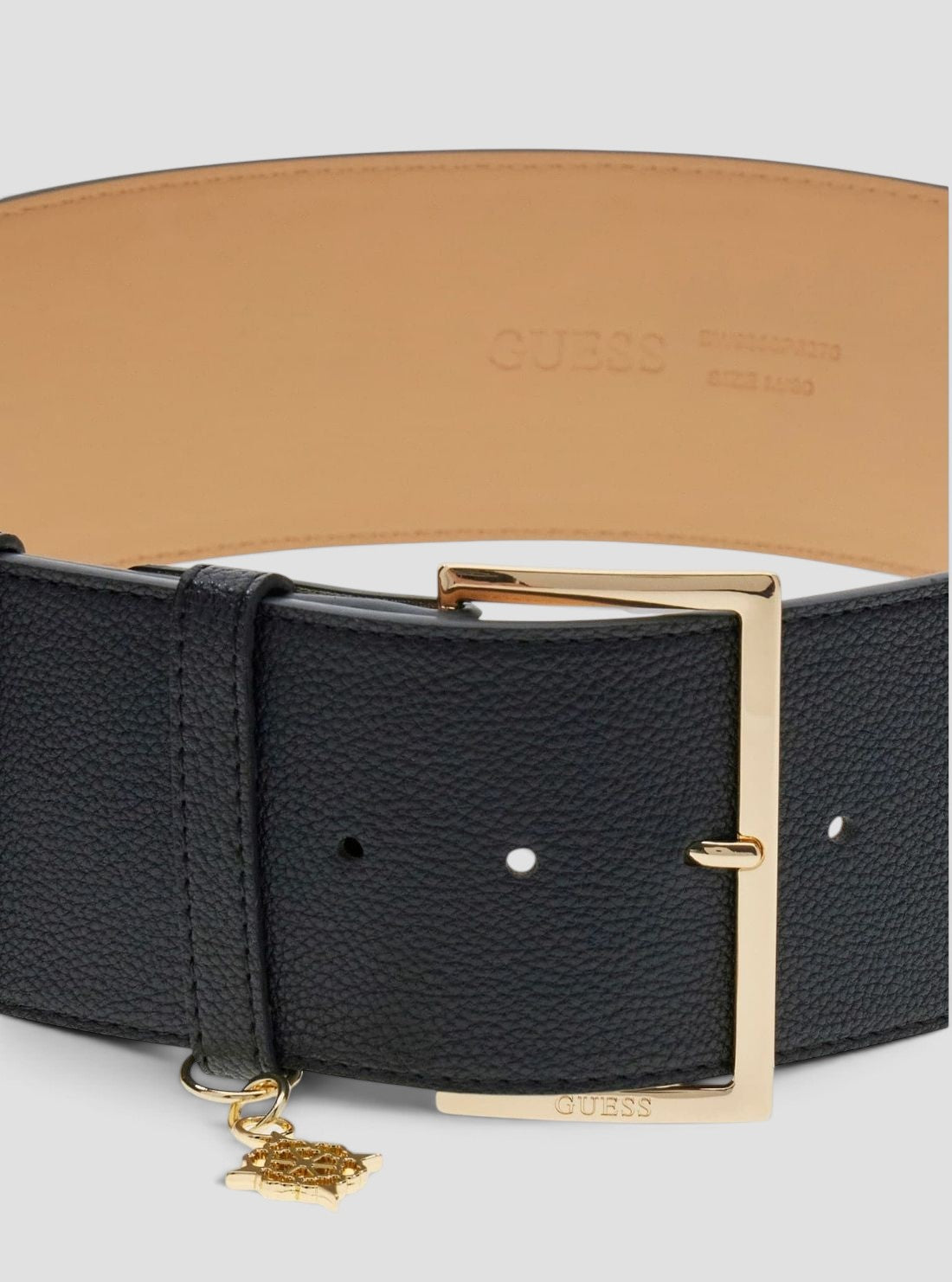 GUESS Accessories Black Danya Waist Belt BW9350P6270 Detail View3