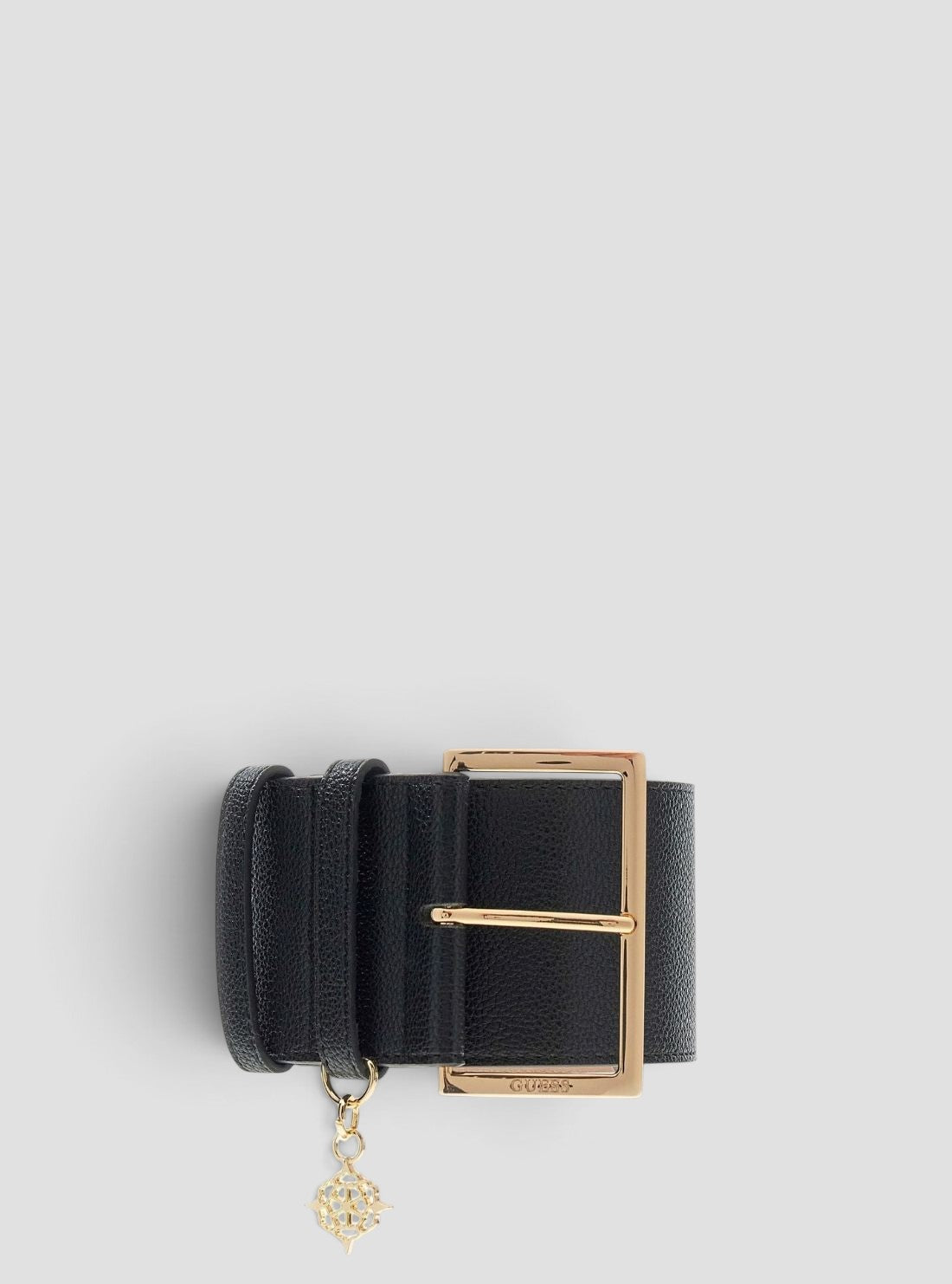 GUESS Accessories Black Danya Waist Belt BW9350P6270 Front View2