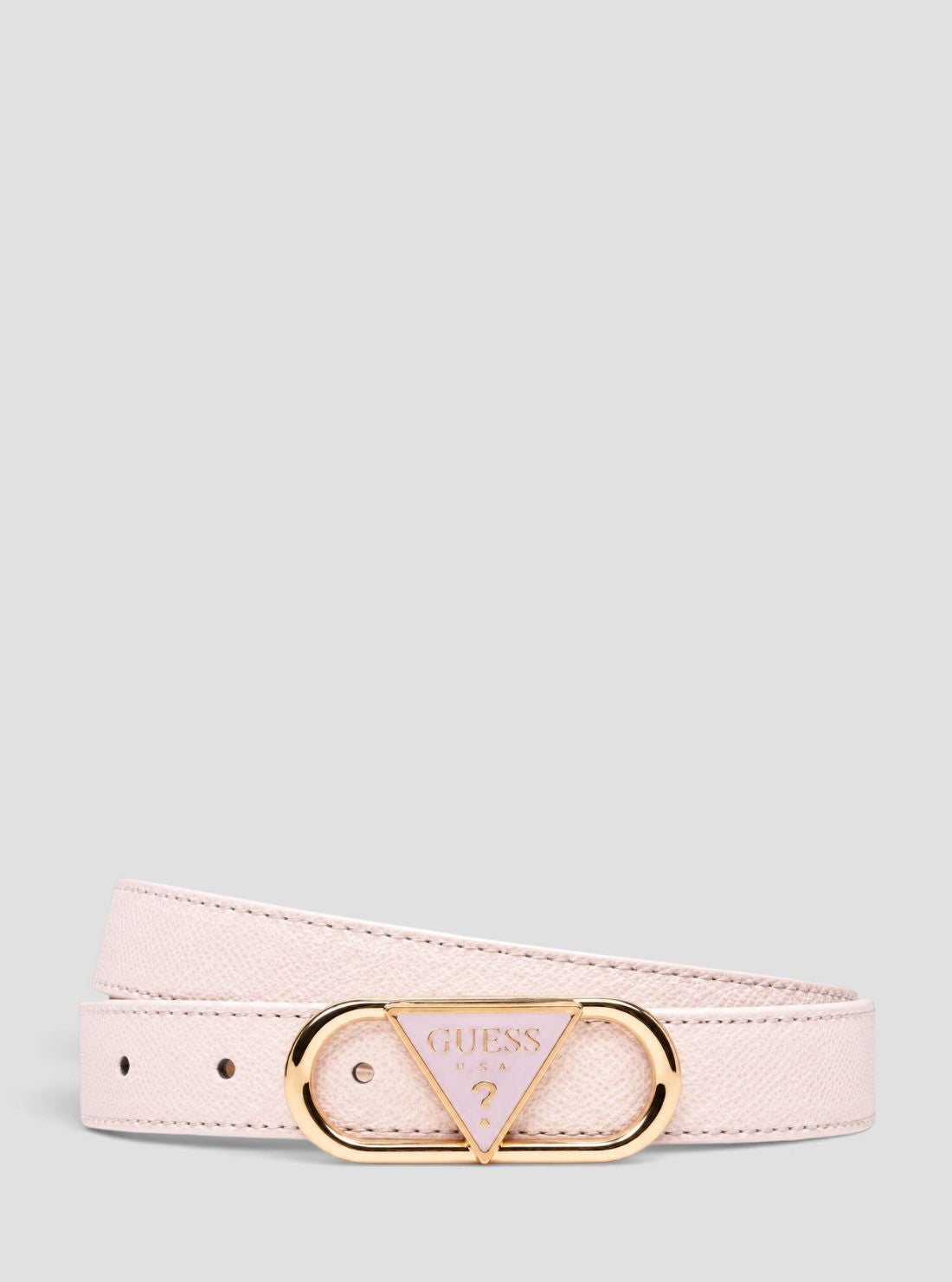 GUESS Accessories Light Rose Isobel Belt BW9361P6220 Front View