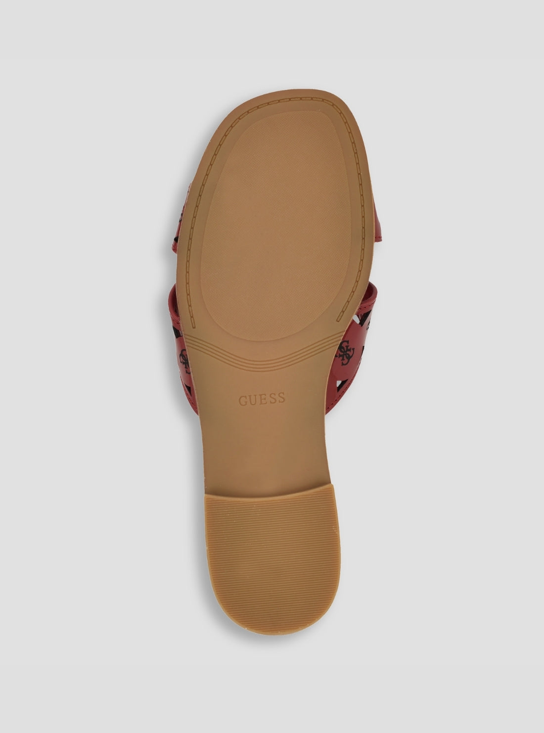 GUESS Footwear Red Ciesta Sandals CIESTA Bottom View