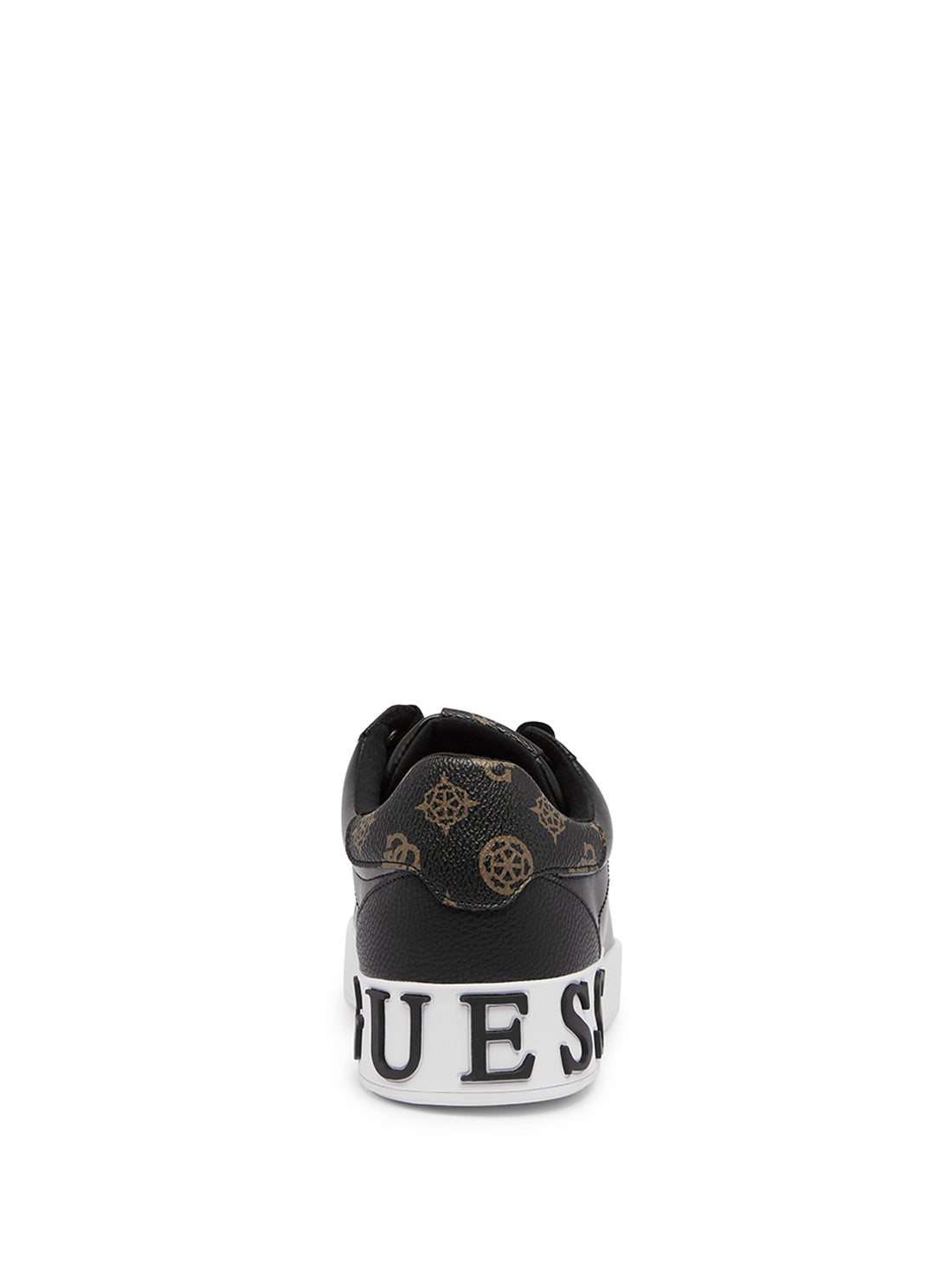Black Corlan Logo Sneakers | GUESS Women's Shoes | back view