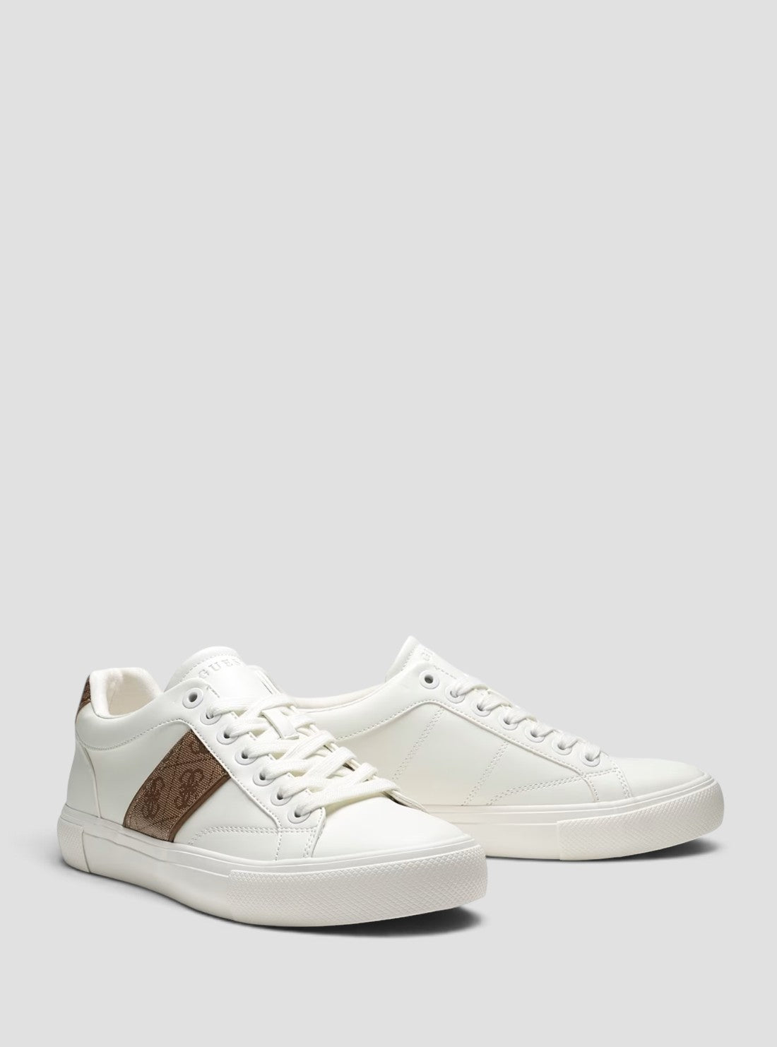 GUESS Womens Ivory Cribe Sneakers CRIBE Side View