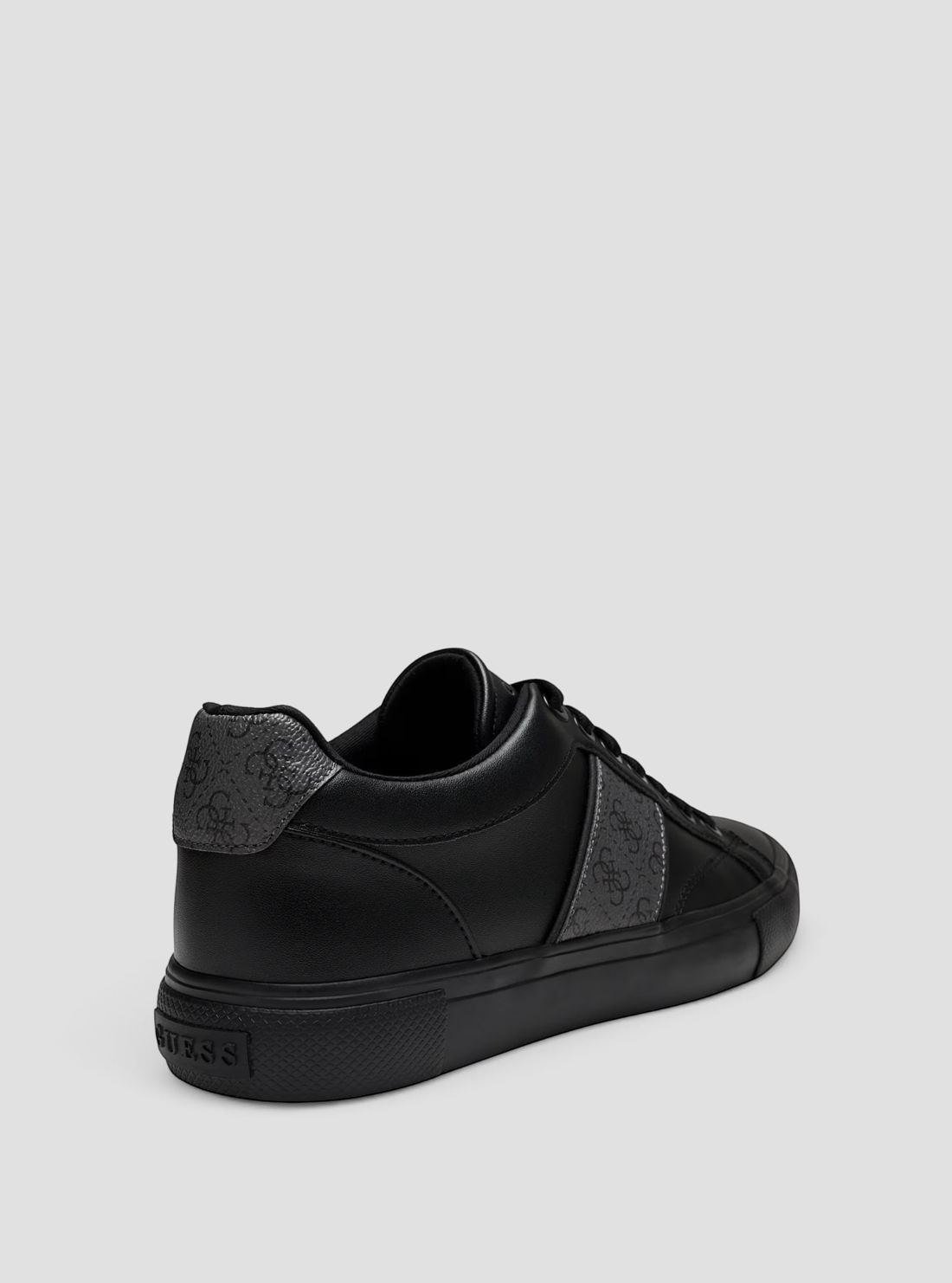 GUESS Footwear Black Cribe Sneakers CRIBEBLK01 Back View