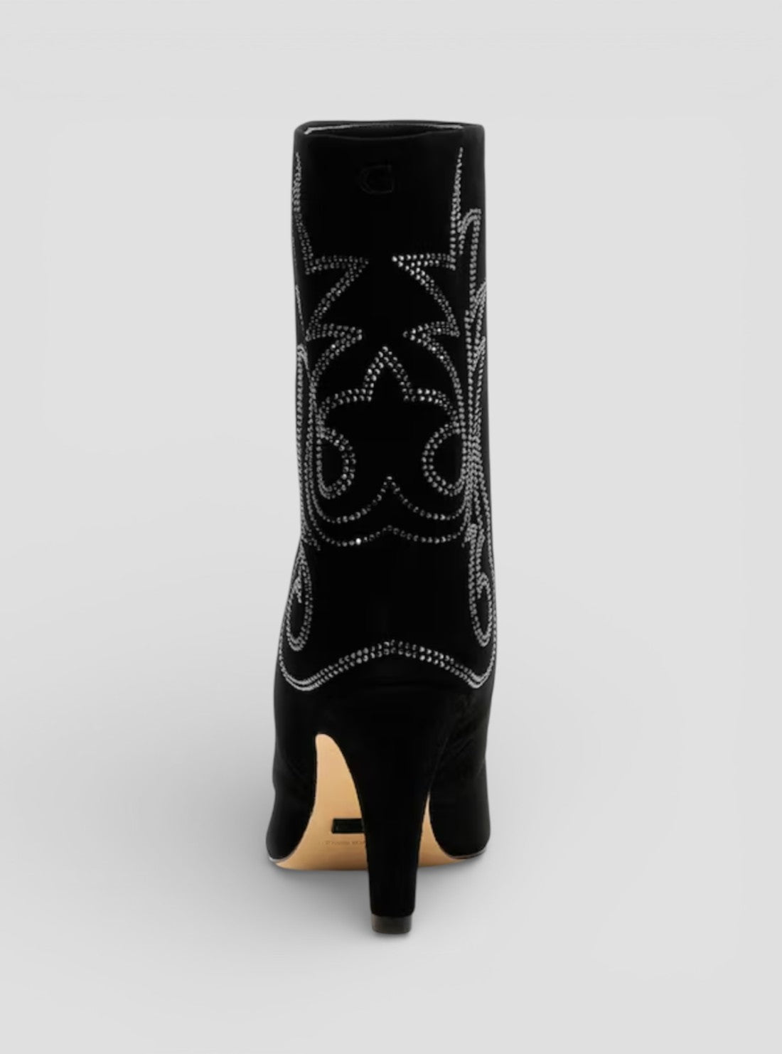 GUESS Footwear Black Cynna Ankle Boots CYNNA Back View