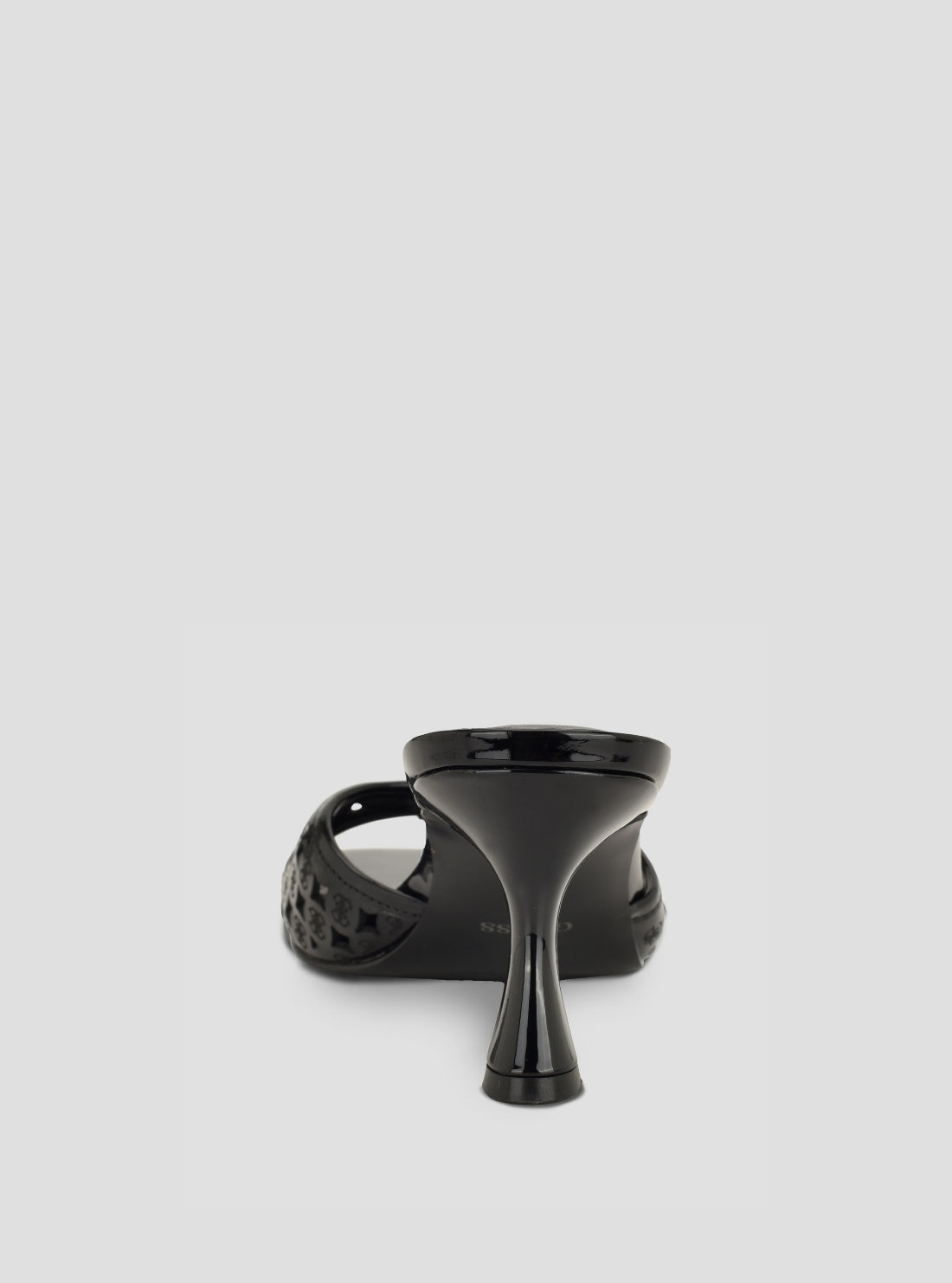 GUESS Footwear Black Dagnee Heeled Sandals DAGNEE Back View
