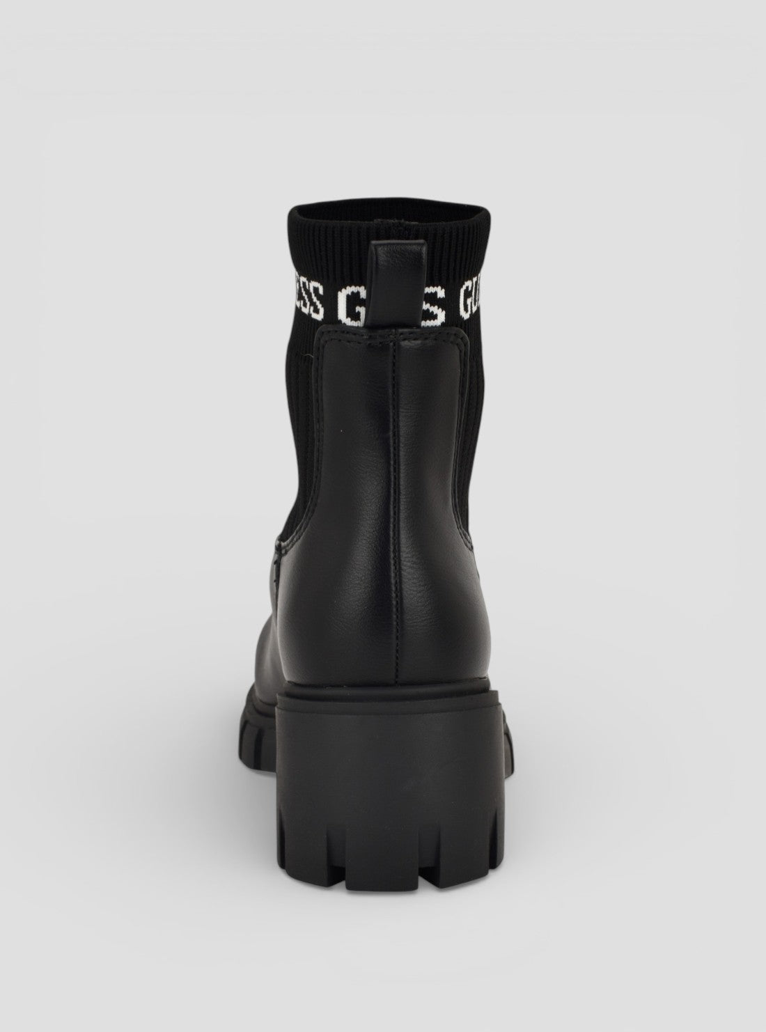GUESS Footwear Black Davion Ankle Boots DAVION Back View