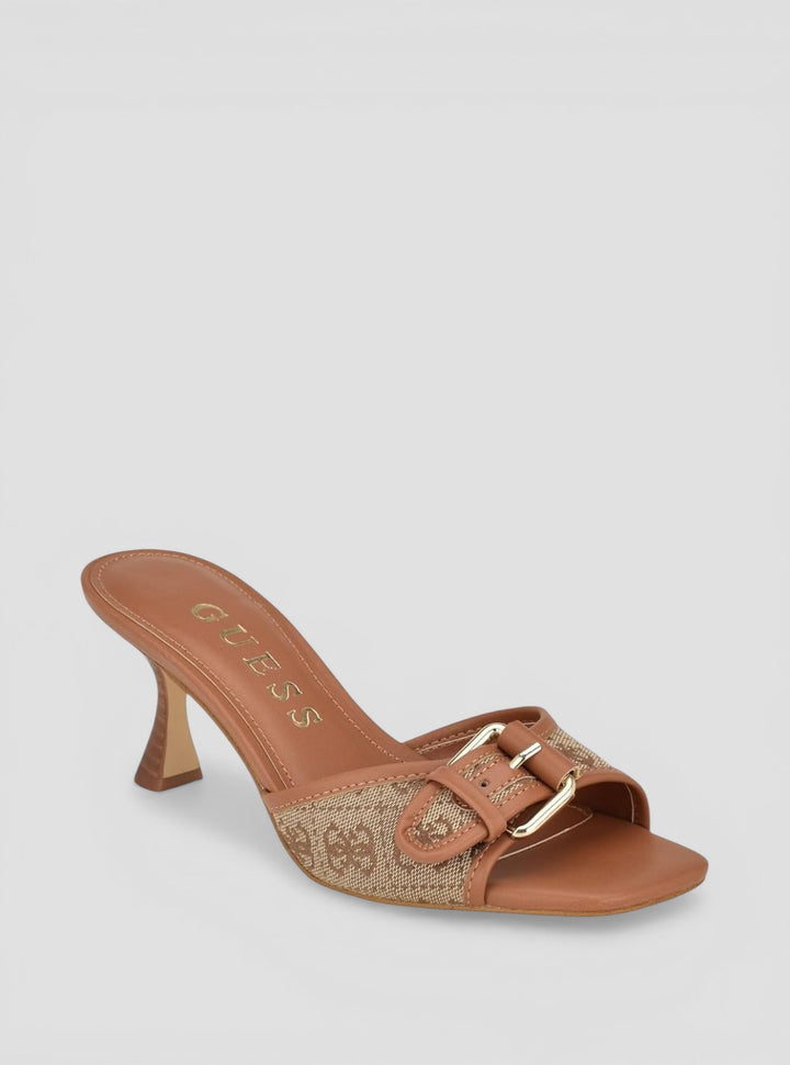GUESS Footwear Brown Dista2 Kitten Heel DISTA2 Side View