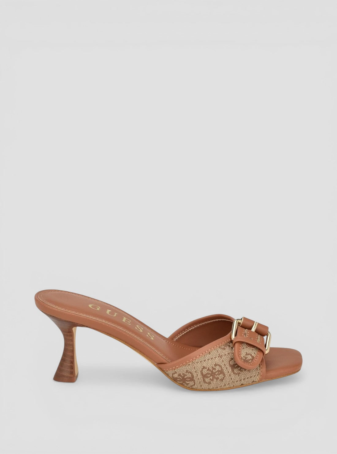 GUESS Footwear Brown Dista2 Kitten Heel DISTA2 Side View