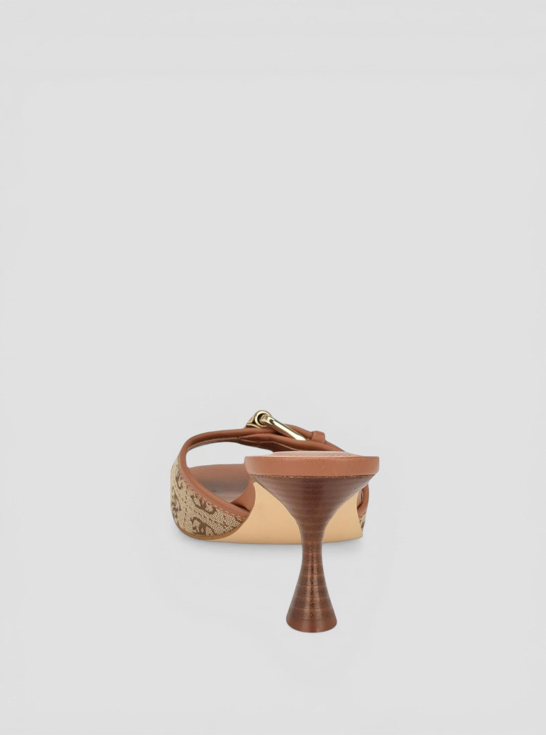 GUESS Footwear Brown Dista2 Kitten Heel DISTA2 Back View