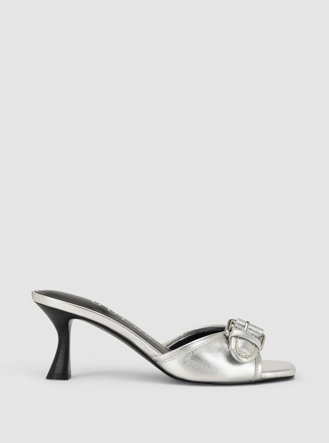 GUESS Footwear Silver Dista Heels DISTA7 Side View2