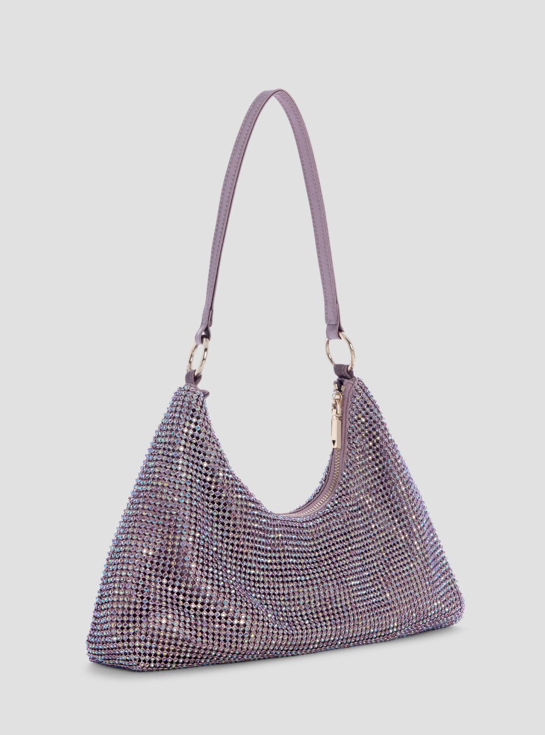 GUESS Womens Amethyst Jewels Wristlet Shoulder Bag EG224872 Back View