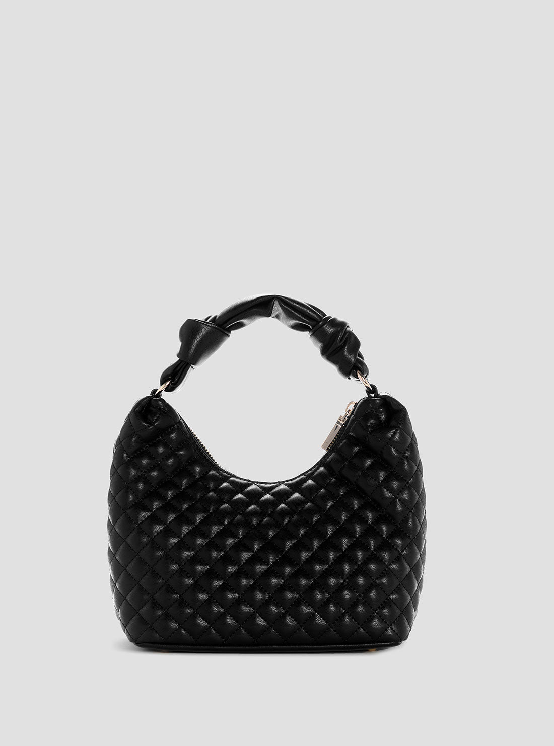 GUESS Womens Black Everlee Hobo Bag EG867901 Back View