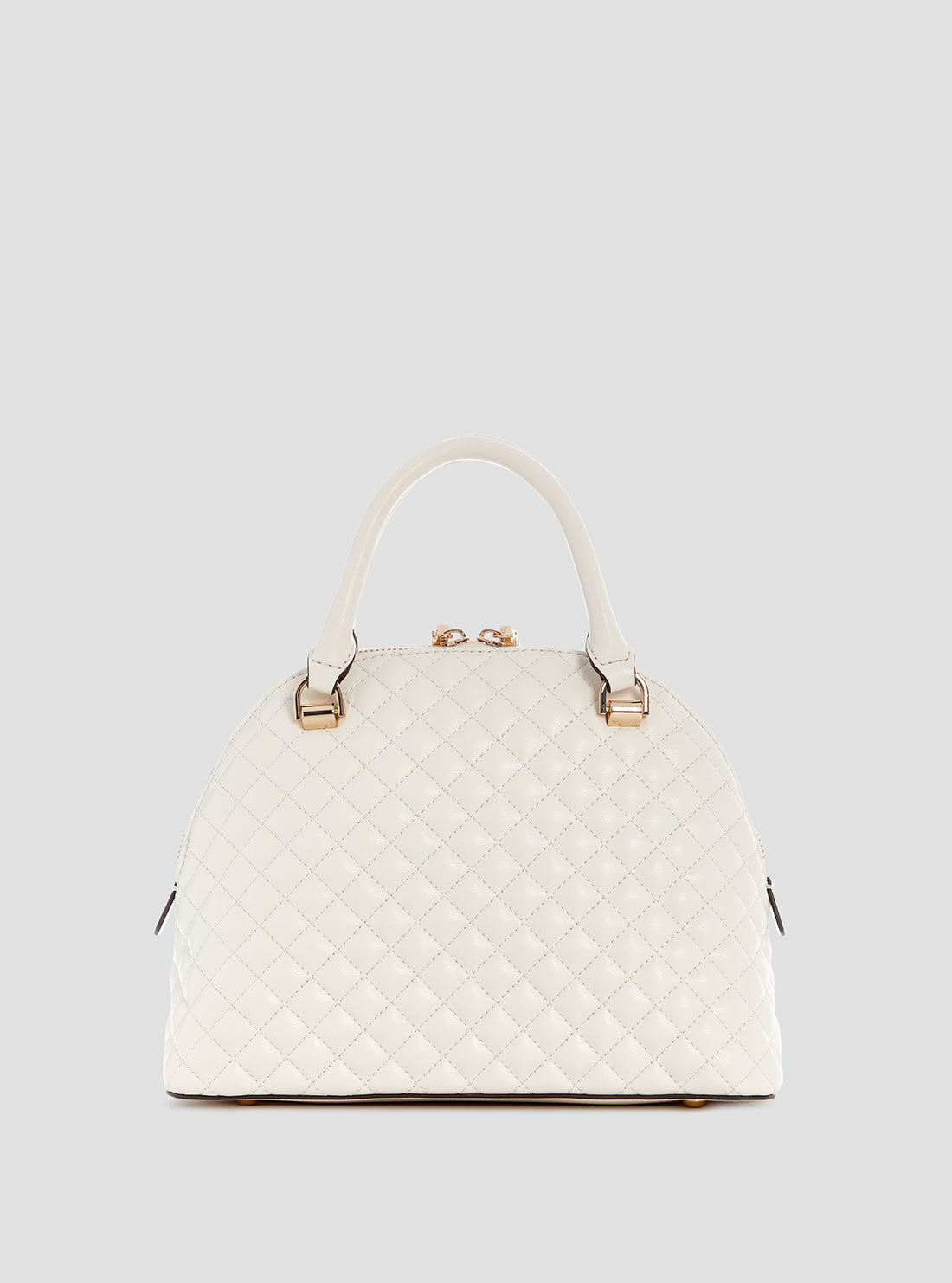White Everlee Satchel Bag