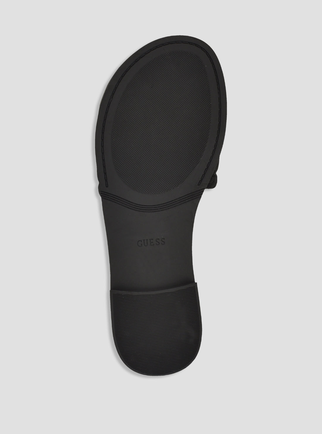 GUESS Womens Black Elysone Sandals ELYSONE Bottom View