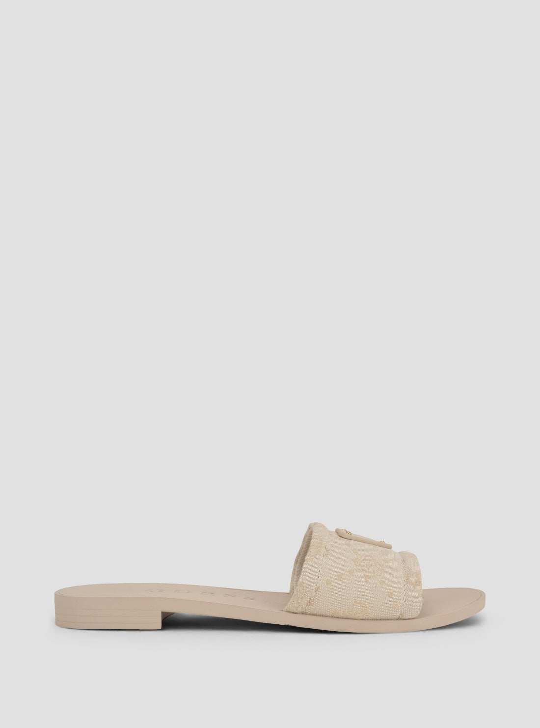GUESS Womens Ivory Elysone Sandals ELYSONE Side View2