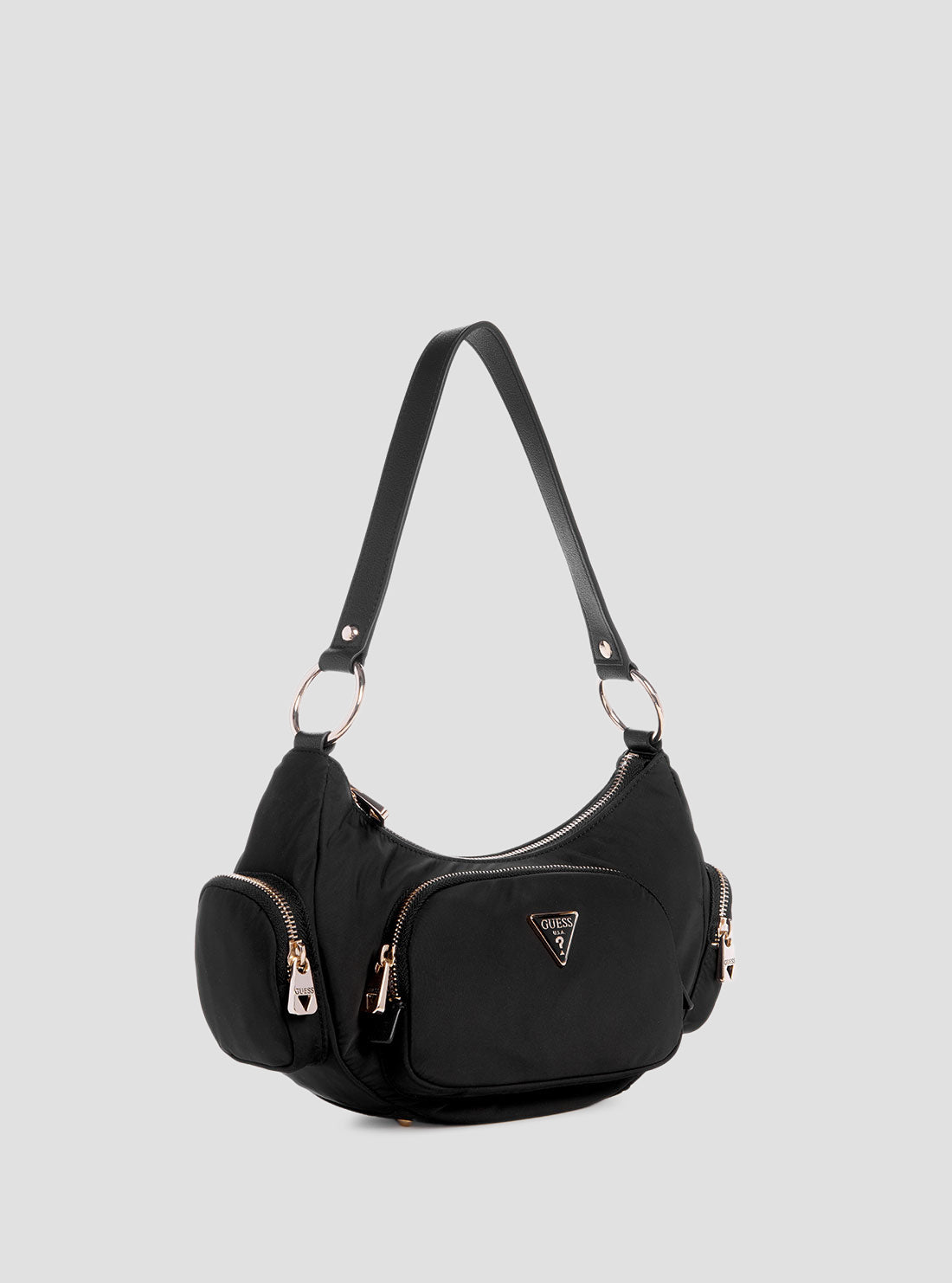 Eco Black Gemma Shoulder Bag
