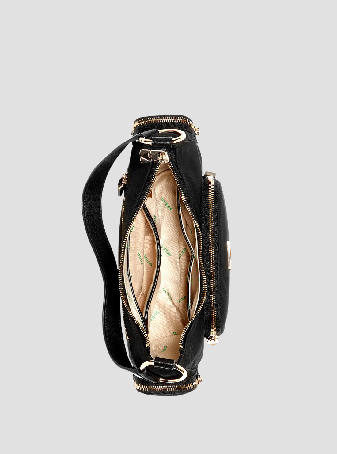 Eco Black Gemma Shoulder Bag