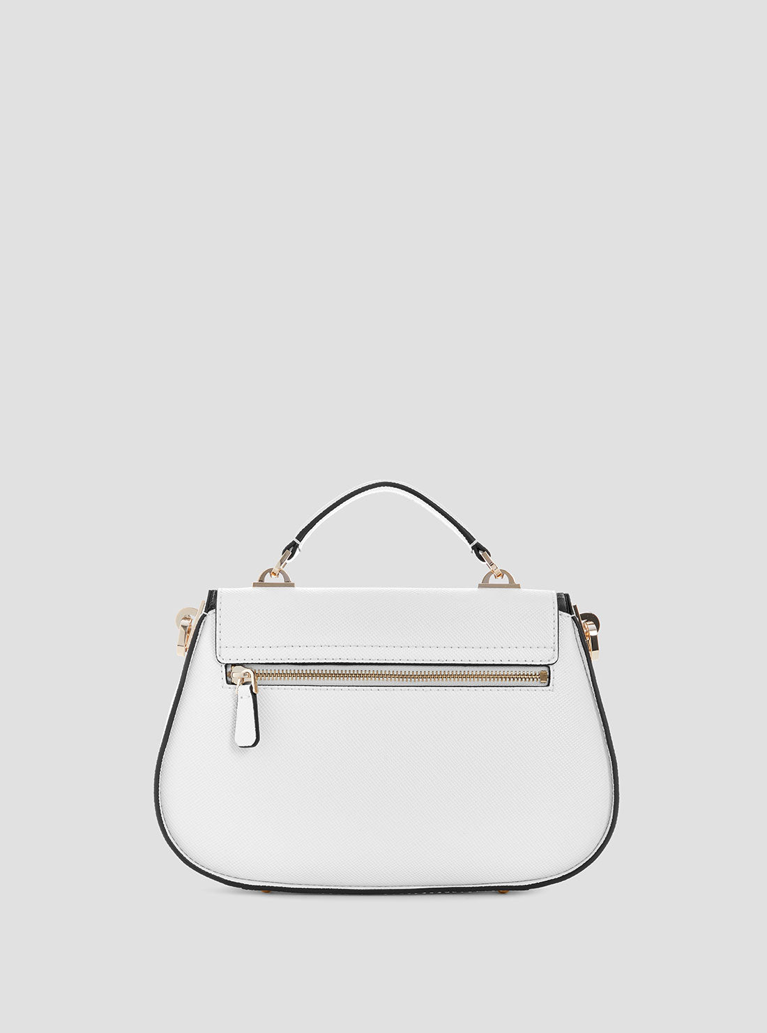 Eco White Jazlynn Top Handle Bag