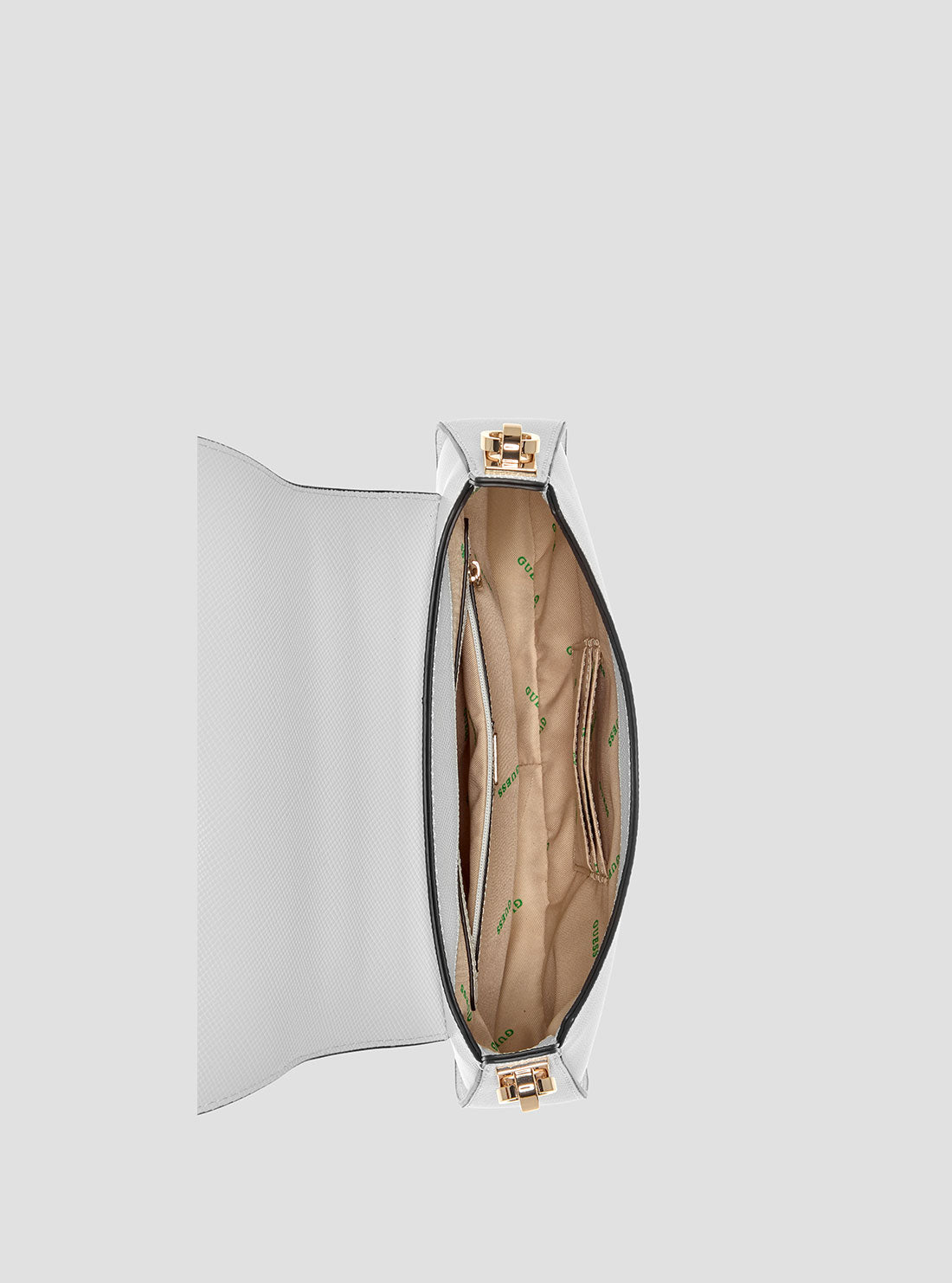 Eco White Jazlynn Top Handle Bag