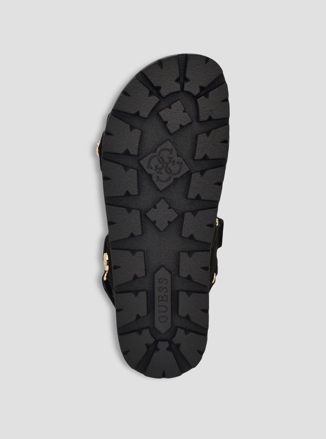 GUESS Footwear Black Florizi Sandals FLORIZI Bottom View