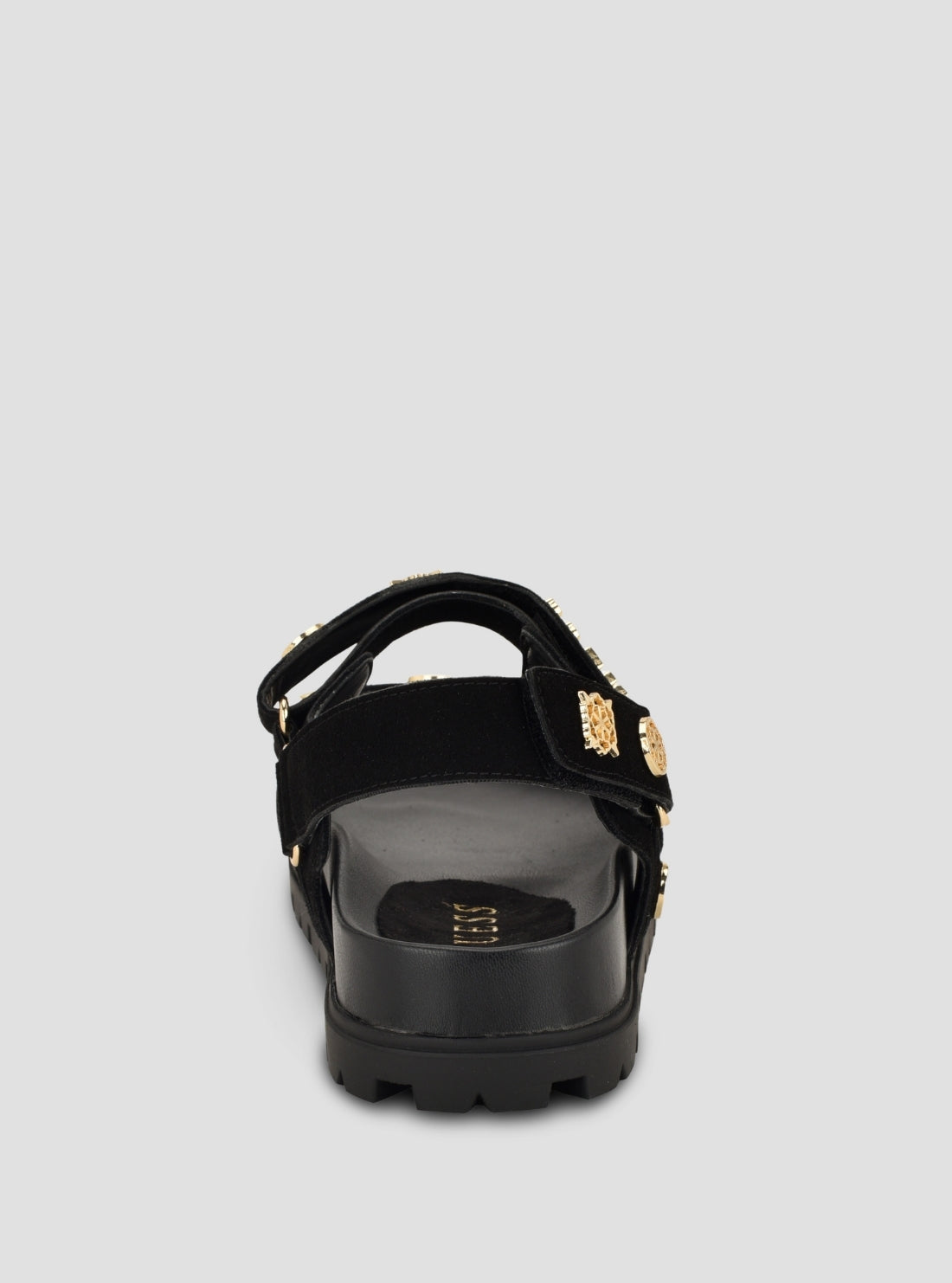 GUESS Footwear Black Florizi Sandals FLORIZI Back View