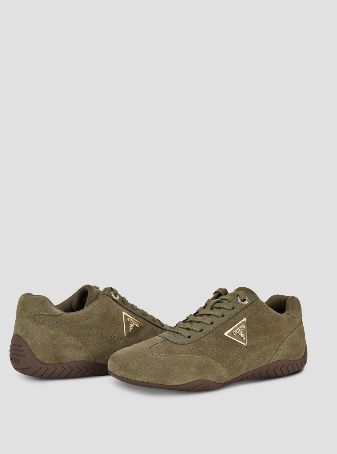 GUESS Footwear Green Gabiey Sneakers GABIEY Front Back View