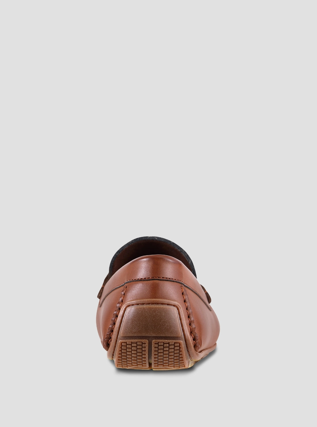 GUESS Footwear Brown Gade Logo Loafers GADE Back View