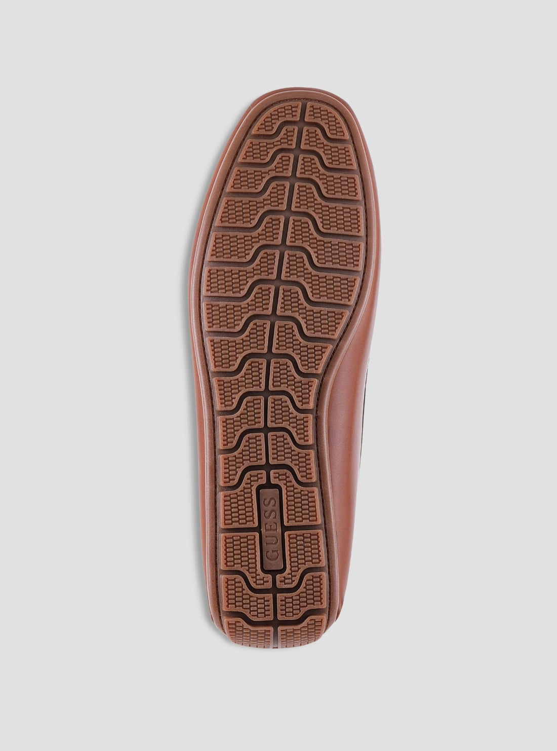 GUESS Footwear Brown Gade Logo Loafers GADE Bottom View