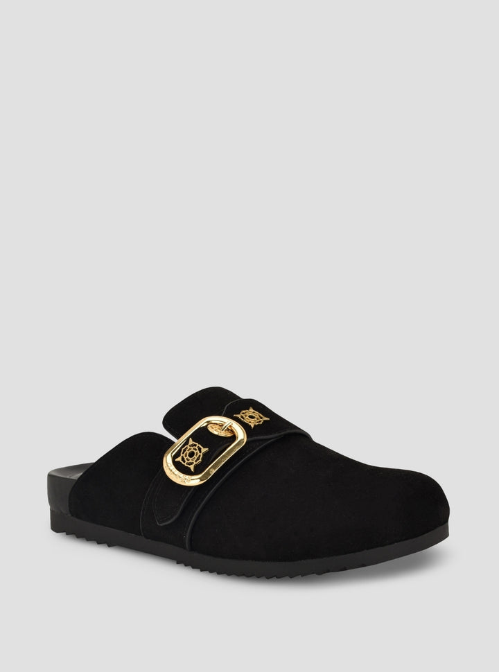 GUESS Footwear Black Galavanta Mules GALAVANTA Side View