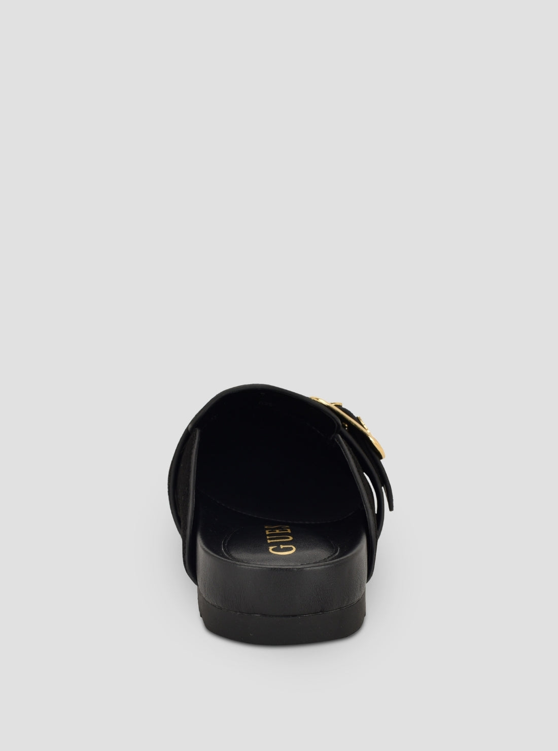 GUESS Footwear Black Galavanta Mules GALAVANTA Back View