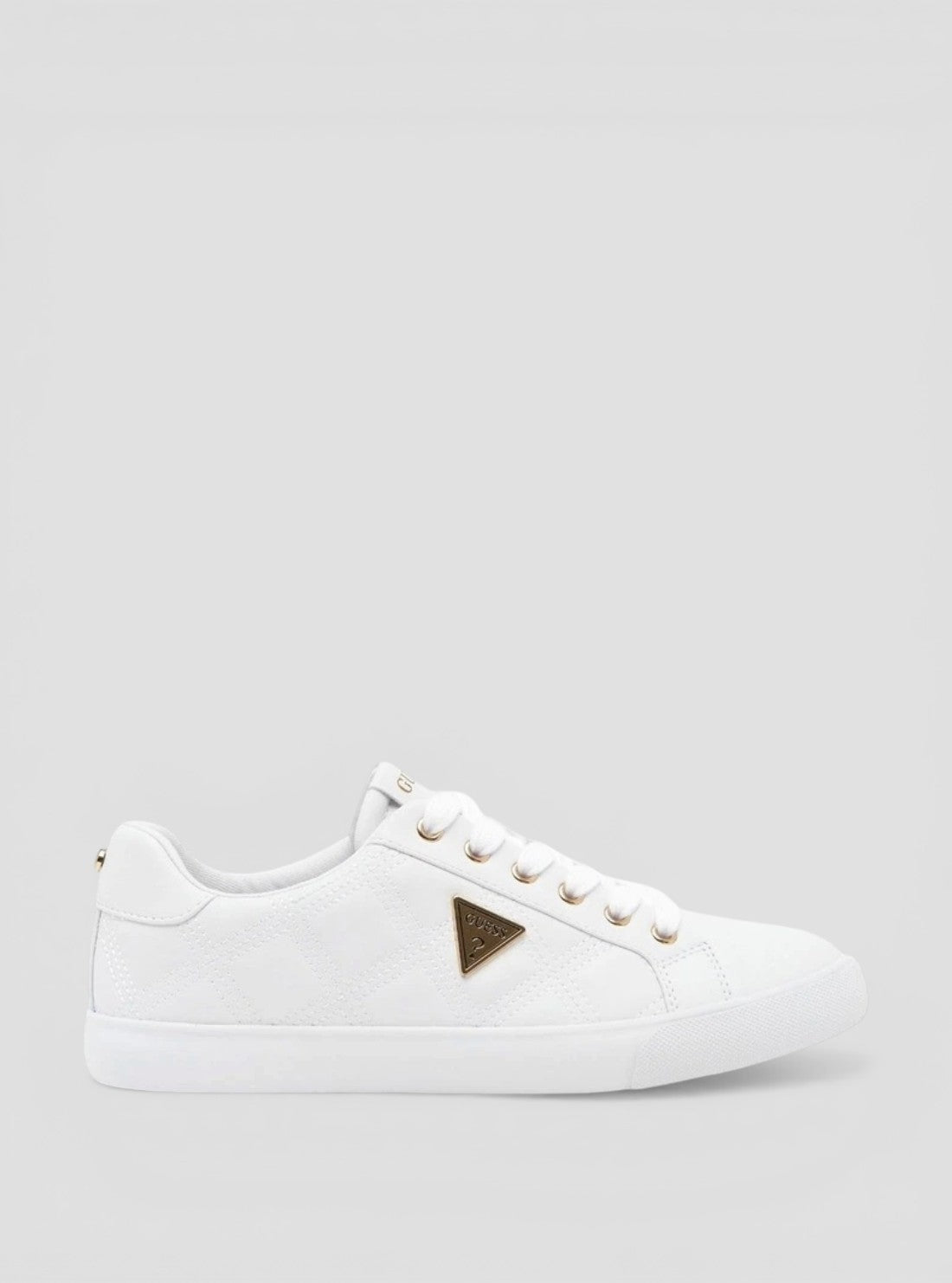White Garda Low-Top Sneakers