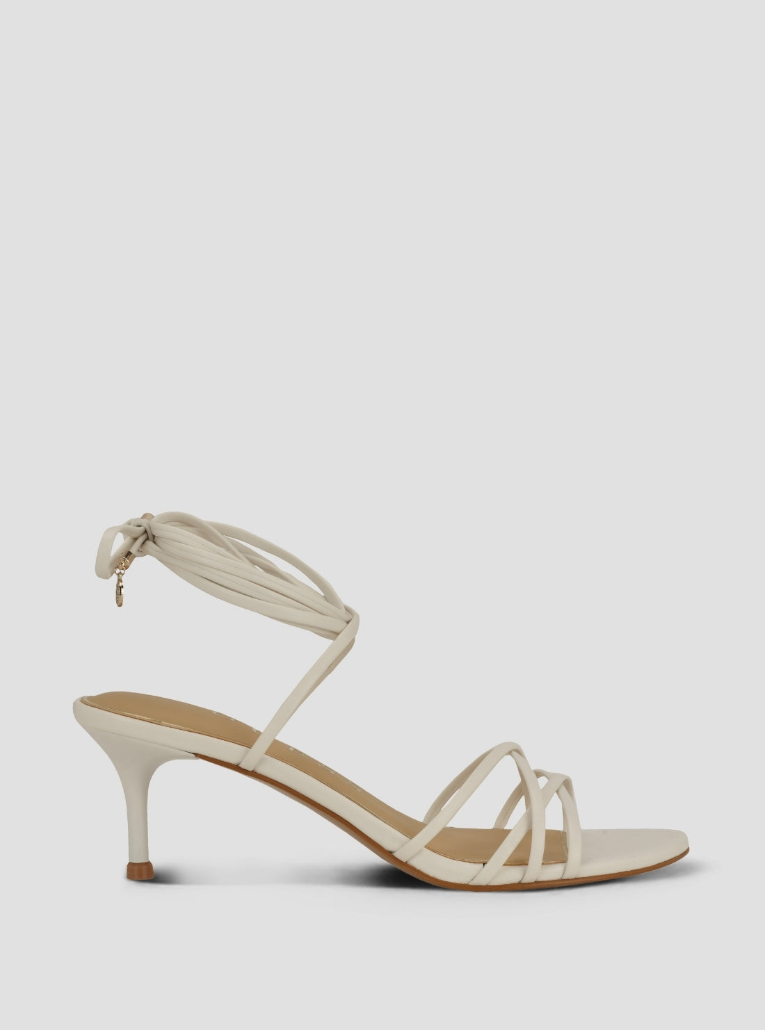 GUESS Footwear White Garsie Heels GARSIE Side View2