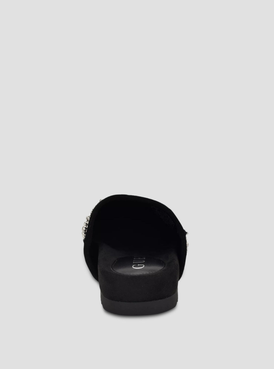 GUESS Womens Black Gavyn Casual Slides GAVYN Back View