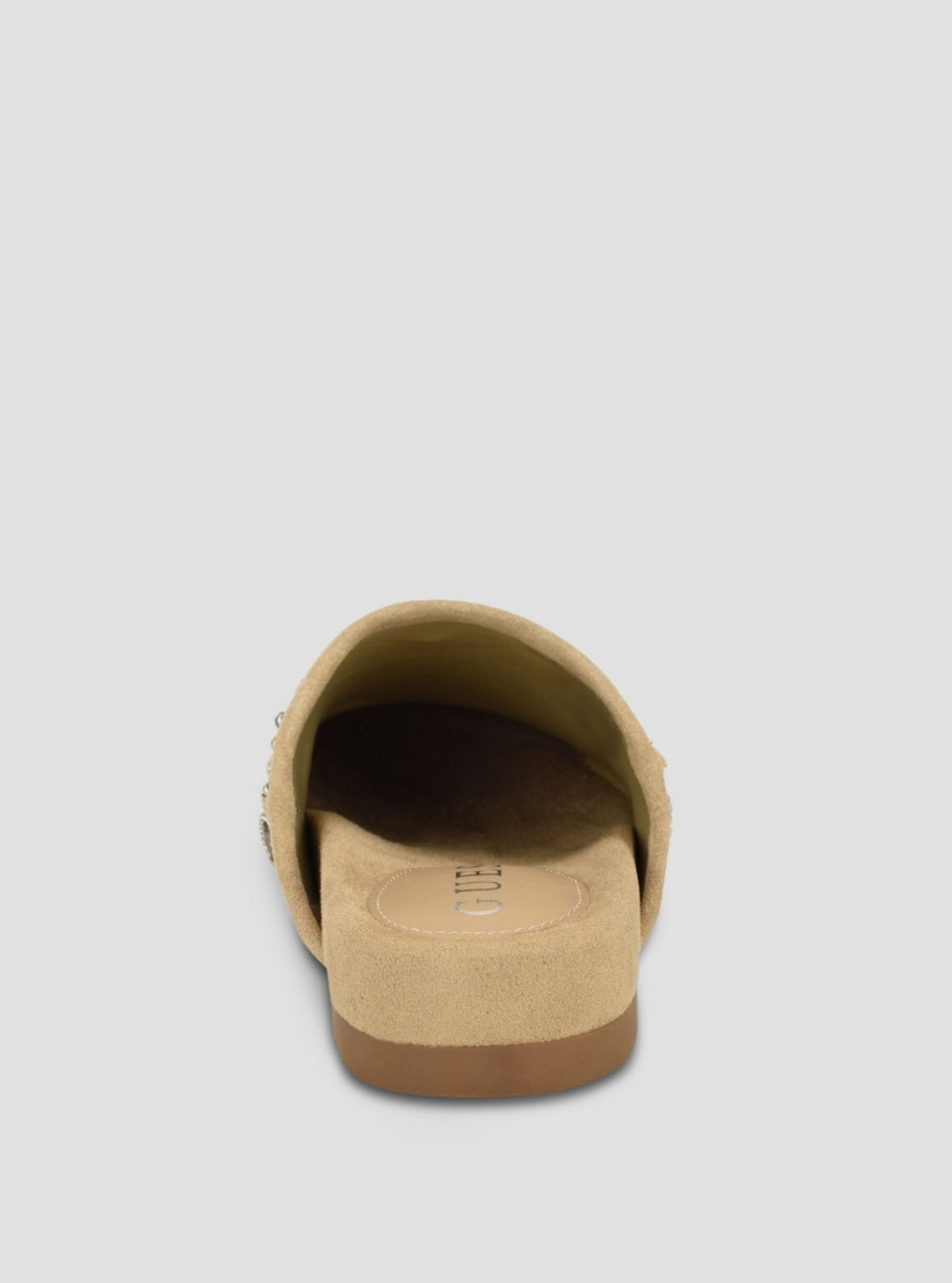 GUESS Womens Light Natural Gavyn Casual Slides GAVYN Back View