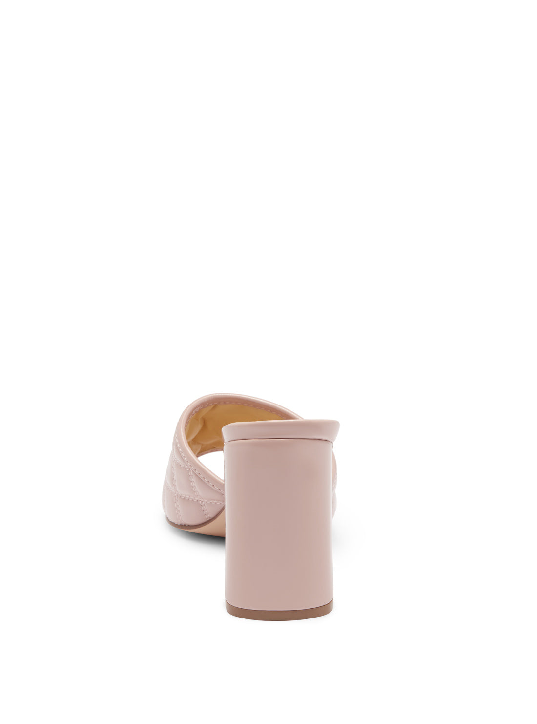 GUESS Beige Gelina Block Heels back view 