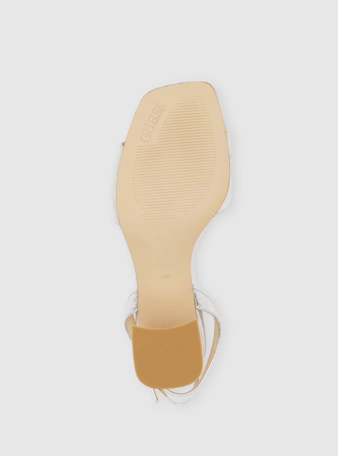 Silver Gelyae Block Heel